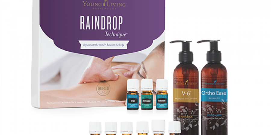 Young Living Raindrop Technique Essential Oil Collection